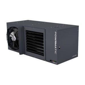 cross flow and fan warm air heaters